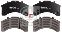 febi bilstein 16594 Bremsbelagsatz für Scheibenbremse Bremsbelagsatz 