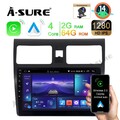 2+64GB Android 14 Autoradio Carplay GPS NAVI AHD Für SUZUKI SWIFT III 2004-2009
