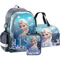 Frozen Elsa Rucksack Ranzen Schulrucksack Schulranzen Set Sporttasche 1-3 Klasse