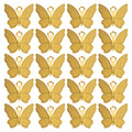  50 Pcs Haarschmuck Anhänger Mit Schmetterlingsanhängern Schmetterling-Anhänger