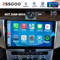 DAB+ 10" Android 13 Carplay Autoradio 4+64G Für VW Passat VW B7 CC 10-15 GPS Cam