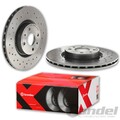 brembo SPORT BREMSSCHEIBEN HINTEN passend für BMW 1er E87 E81 3er E90 E91 E92
