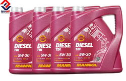 4x5 Liter Mannol Diesel TDI 5W-30 Motoröl VW BMW LL-04 dexos2 Mercedes 229.51