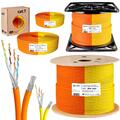 Cat7 / Cat7a / Cat8 Netzwerkkabel Verlegekabel Simplex Duplex KUPFER Kabel LAN