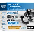 ANHÄNGERKUPPLUNG für Seat Leon ST KL ab 20 abnehmbar BRINK +13 E-Satz spezifisch
