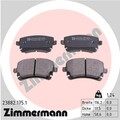 ZIMMERMANN Bremsbelagsatz Scheibenbremse 23882.175.1 für AUDI VW A6 A8 A4 T5 T6