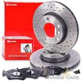 BREMBO XTRA BREMSSCHEIBEN Ø286 +BREMSBELÄGE VORNE FÜR BMW 3-ER E36 E46 Z3 Z4 E85
