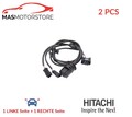 ABS SENSOR DREHZAHLFÜHLER PAAR HINTEN HITACHI 131421 2PCS P FÜR AUDI A6,C5
