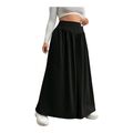 Plus Size Große Größen Coole Sweathose mit Weitem Bein Stoffhose Schlupf 42-50