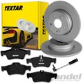 TEXTAR BREMSSCHEIBEN 300mm + BELÄGE HINTEN für MERCEDES S-KLASSE W221 + SL R230