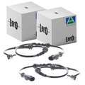 2x ABAKUS ABS-SENSOR RADDREHZAL HINTEN passend für RENAULT CLIO MODUS | 120-03-0