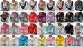 Tuch Schal Stola Halstuch Schals Fransen Faltens​chal Dreiecktuch Blumen Neu  