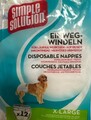 Simple Solution Einwegwindeln für Hunde Größe X-Large 12 Stück