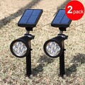T-SUN LED Solarleuchte Strahler Solarstrahler Gartenlampe Spot Licht Kaltweiß