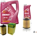 MANN Inspektionspaket 6 L MANNOL Energy 5W-30 für Mercedes C-Klasse GLC W204