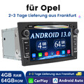 DVD Carplay Android 13 Autoradio GPS BT SWC Für Opel Zafira B Corsa C D Astra H
