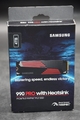 Samsung 990 PRO 4TB M.2 NVMe Interne SSD mit Kühlkörper - Schwarz (MZ-V9P4T0CW)