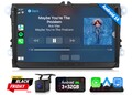 9" IPS Android 14 CarPlay Autoradio Navi Bluetooth Kamera für VW Passat B6 B7 CC