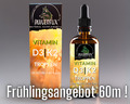 Vitamin D3 1000IE + K2 TROPFEN vegan 99,7% All Trans MK7 nur ein Tropfen pro Tag