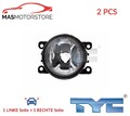 NEBELSCHEINWERFER PAAR SET TYC 19-5785-11-2 2PCS P FÜR CITROËN C4 I,C5 II