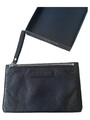 Liebeskind Berlin Clutch Damen Leder Festlich Schwarz Klein 12,5x19,5cm