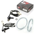 2x ABS-Sensor und ABS-Ring Set Vorderachse Drehzahlregler für RENAULT TWINGO I