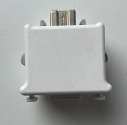 Original Motion Plus Adapter für Nintendo Wii Remote Weiß Schwarz Sensor