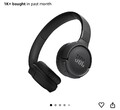 JBL Tune 520 BT Wireless On-Ear Headphones - With JBL Pure Bass Sound, Bluetooth