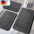 BadematteSet Bad-Teppich Badvorleger Badgarnitur Teppich Duschmatte Vorleger 3x