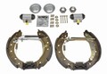 TRW 4x Bremsbacken Bremsbackensatz für Trommelbremse Superkit Hinten GSK1255