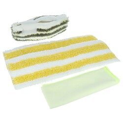 4x Wischbezug Pad für Kärcher SC 5 EasyFix Iron Plug