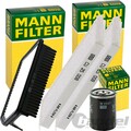 MANN FILTER INSPEKTIONSPAKET passend für HYUNDAI i20 I PB PBT 1.2 76+78+86 PS