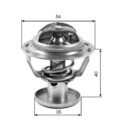 1x Thermostat, Kühlmittel GATES TH32387G1 passend für FORD JAGUAR MAZDA
