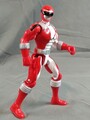 Bandai 2006 - Red Power Ranger - Größe: ca.5 Zoll (~13 cm) - Operation Overdrive