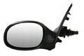 Spiegel links für Peugeot 206 Außenspiegel manuell inkl. Spiegelglas Glas
