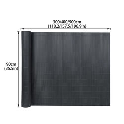 PVC Sichtschutzmatte Sichtschutzzaun Sichtschutz Windschutz Balkon Garten Zaun
