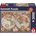 SSP Puzzle Antike Weltkarte         3000  58328 - Schmidt Spiele 58328 - (Spiel