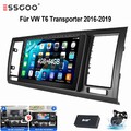 DAB+ Für VW T6 Transporter Multivan 16-22 KAM Android 14 CarPlay Autoradio 4+64G