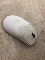 Logitech PRO X SUPERLIGHT Wireless Gaming-Maus - Weiß (910-005942)