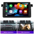 Für BMW E46 3er 318 320 325 M3 Carplay Android 13.0 Autoradio BT GPS Navi 2+64GB