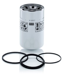 Filter Arbeitshydraulik MANN-FILTER W 1245/3 x Anschraubfilter für INTERNATIONAL
