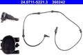 ATE Sensor Radrehzahl Vorn Fiat 24.0711-5221.3