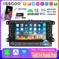 DAB+ Android 15 Carplay Autoradio GPS NAVI RDS Für VW GOLF 5 6 Touran Polo EOS