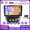 +DAB Für Toyota Aygo Peugeot 107 Citroen C1 Android15 Carplay Autoradio GPS Navi