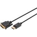 Digitus Adapter Adapterkabel DisplayPort > DVI-D, Interlock