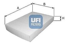 UFI (53.063.00) Innenraumfilter Pollenfilter Mikrofilter für HONDA ROVER