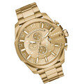 DieselHerren Uhr DZ4360 Mega Chief Ø 51mm Goldfarben Edelstahl Armbanduhr 51MM