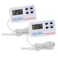 Digitales Kühlschrank-Gefrierschrank-Thermometer mit Temperatur-Warnalarm und...