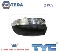 337-0217-3 BLINKER BLINKLICHT BLINKLEUCHTE TYC 2PCS FÜR VW PASSAT,BEETLE,CC