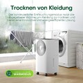Luftentfeuchter 12L/Tag, Auto Entfeuchtung24H-Timer Kontinuierliche Entwässerung